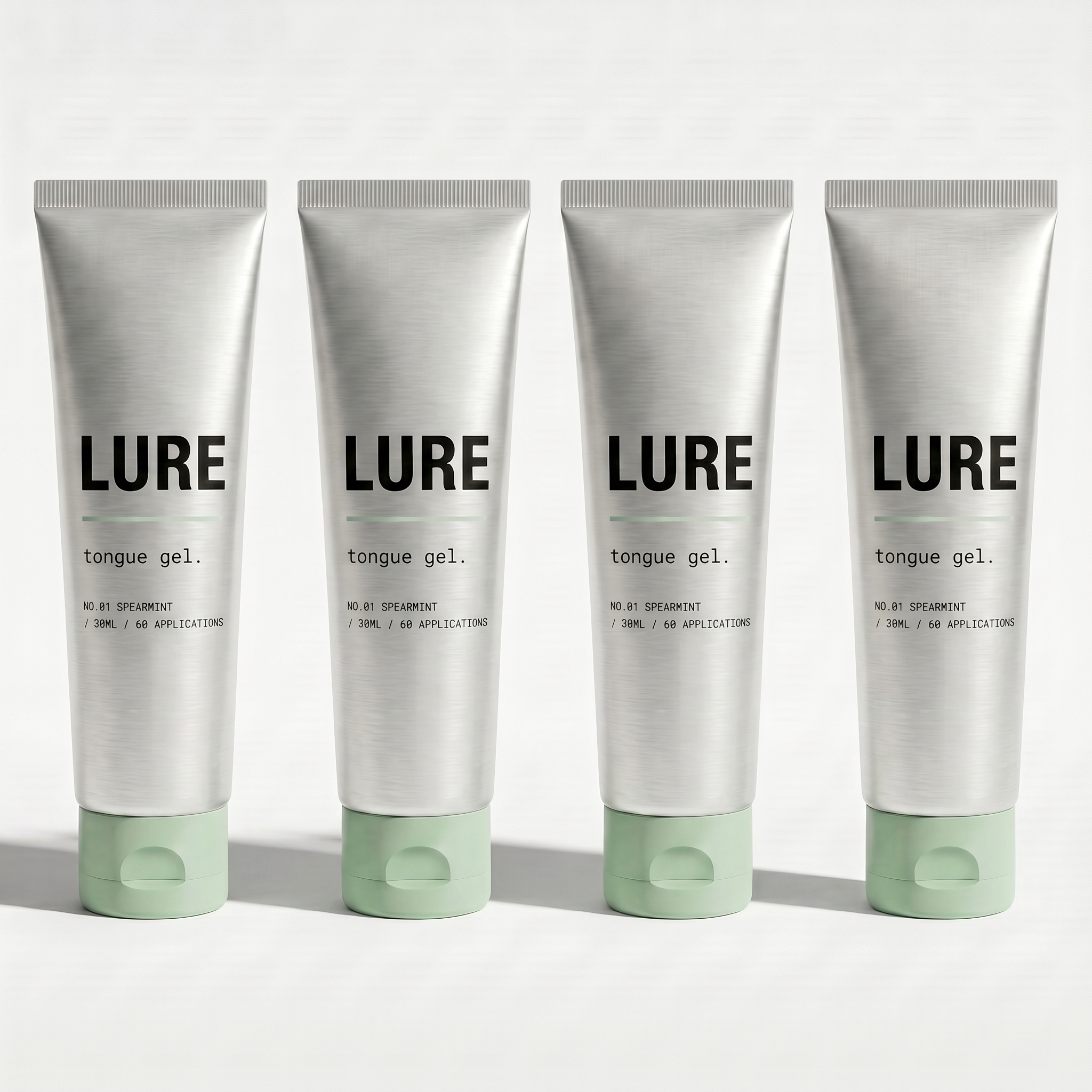 LURE TONGUE GEL (4 TUBES + BRUSH + BAG)