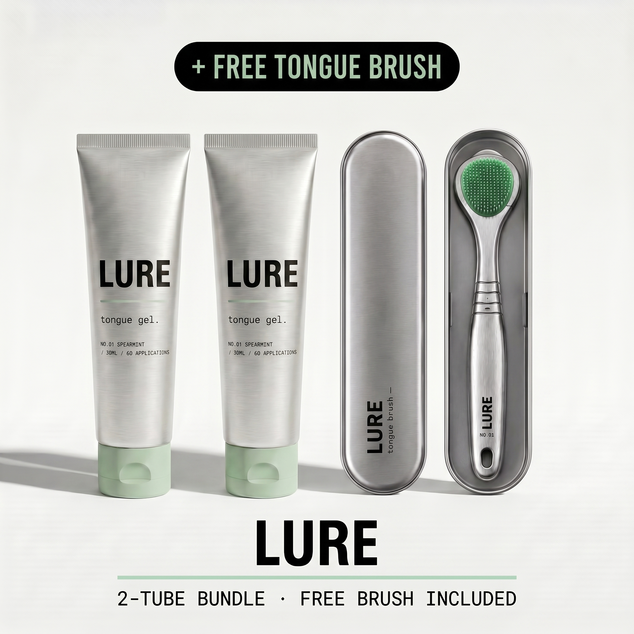 LURE 2 TUBES + BRUSH